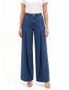 Jean wide leg avec grands plis Rinascimento