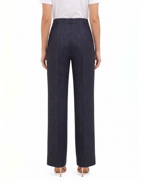 Pantalon large en maille milano Rinascimento