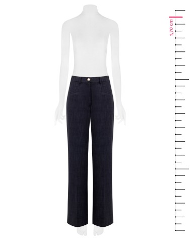 Pantalon large en maille milano Rinascimento