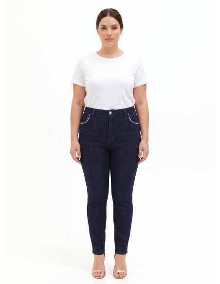 Jean skinny extensibles Curvy Rinascimento Curvy