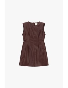 Robe courte sans manches avec coutures structurées Dixie