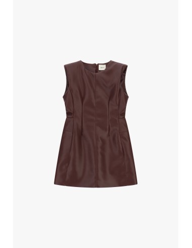 Robe courte sans manches avec coutures structurées Dixie