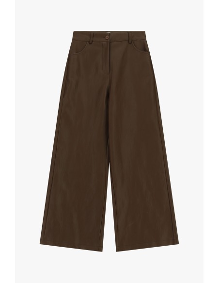 Pantalon palazzo ample à taille normale Dixie