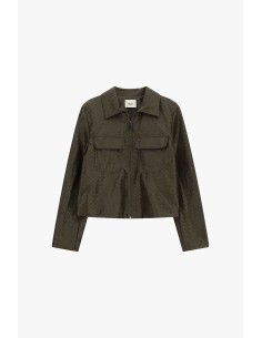 Veste-chemise courte avec poches frontales Dixie