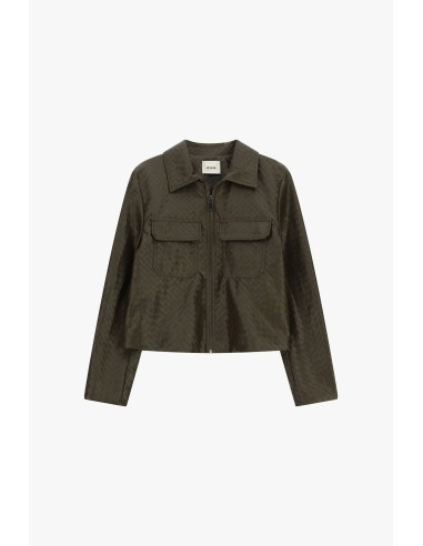 Veste-chemise courte avec poches frontales Dixie