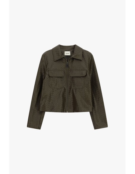 Veste-chemise courte avec poches frontales Dixie