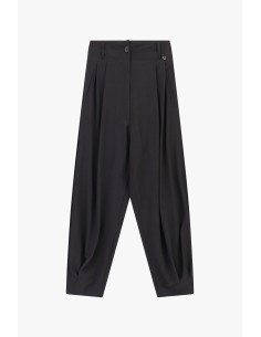 Pantalon large à plis sur le devant et taille regular Dixie 2
