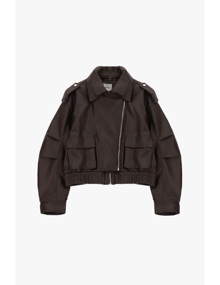 Veste de style biker avec poches plaquées Dixie