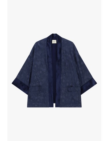 Ruime jacquard-dusterjas met contrasterende biezen van Dixie