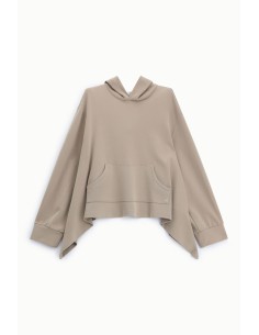 Hoodie met asymmetrische zoom alstublieft 2