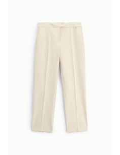 Pantalon cigarette habillé à motif rayé, s’il vous plaît 2