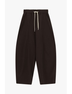Pantalon palazzo cropped avec cordon de serrage à la taille. 2