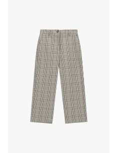 Pantalon de tailleur à carreaux, jambe droite, s’il vous plaît 2