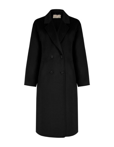 Manteau long fait main en drap de laine mélangée Rinascimento