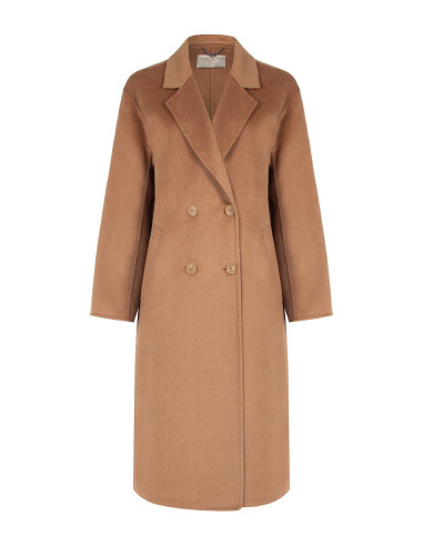 Manteau long fait main en drap de laine mélangée Rinascimento
