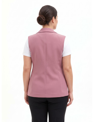 Gilet cintré Curvy en scuba crêpe Rinascimento Curvy