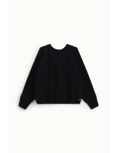 Pull doux à col rond avec détail logo Dixie 2