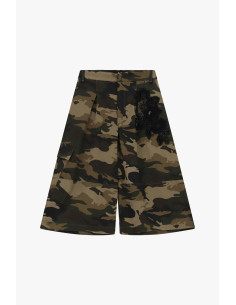 Shorts larges à motif camouflage floral Dixie 2