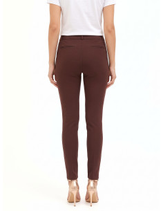 Skinny broek van scuba-crêpe Rinascimento 2