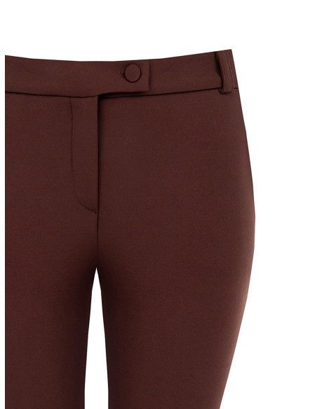 Pantalon skinny en crêpe scuba Rinascimento