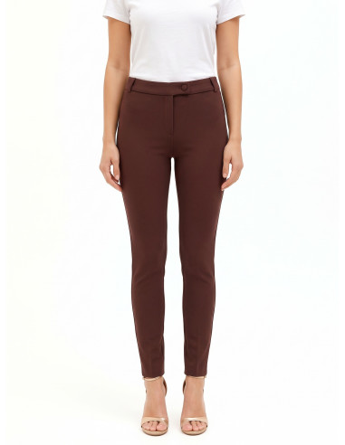 Pantalon skinny en crêpe scuba Rinascimento