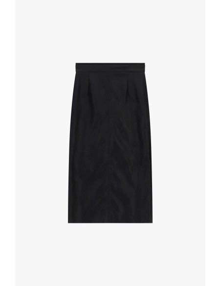 Jupe crayon mi-longue avec coutures apparentes Dixie