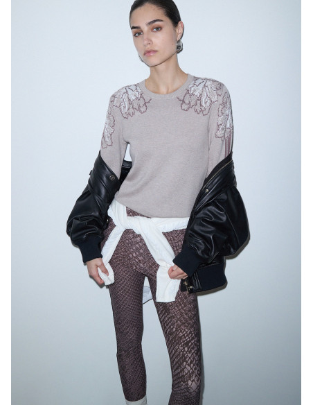 Jacquardtrui met strass-steentjes Liu Jo