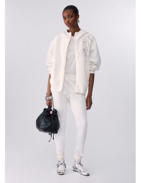 Veste oversize avec broderie bijou Liu Jo