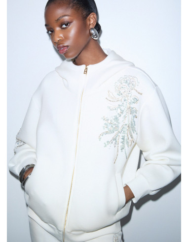 Veste oversize avec broderie bijou Liu Jo