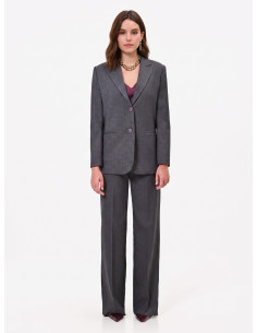 Veste blazer en polyviscose avec strass Rinascimento 2