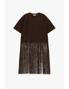 T-shirt à manches courtes avec longues franges Dixie 2