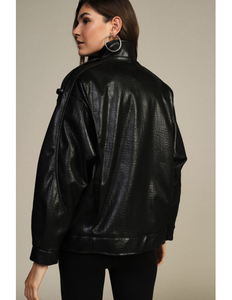 Veste de style biker avec boutons-pression Dixie