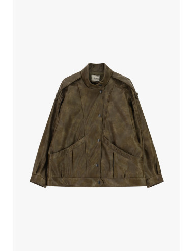 Veste de style biker avec boutons-pression Dixie