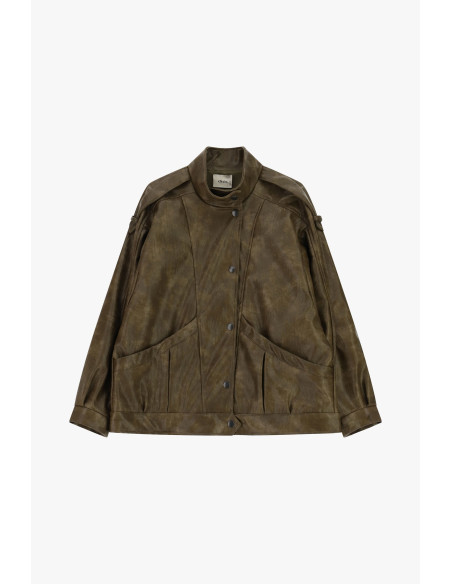 Veste de style biker avec boutons-pression Dixie