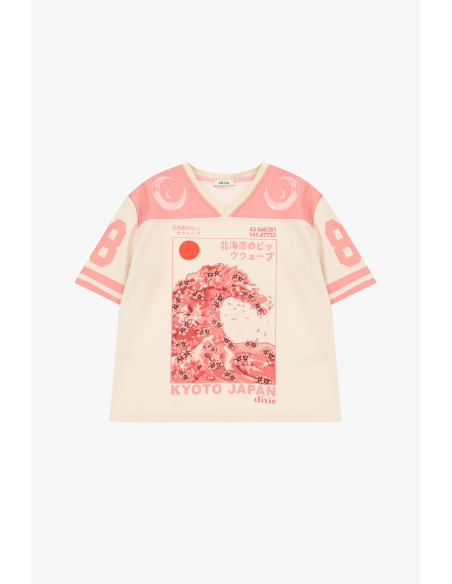 T-shirt à manches courtes imprimé graphique Kyoto Dixie