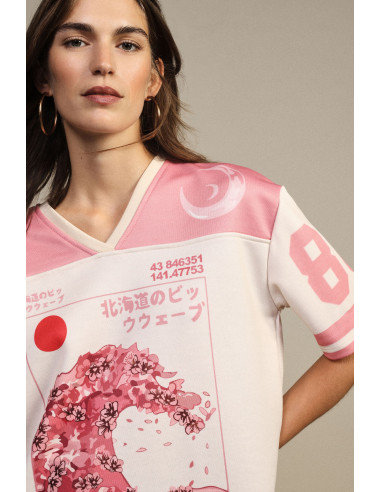 T-shirt à manches courtes imprimé graphique Kyoto Dixie