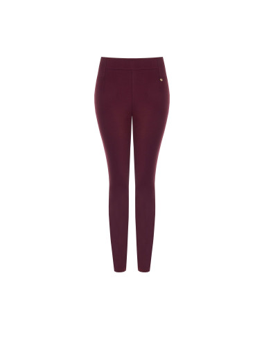 Pantalon skinny en viscose mélangée Rinascimento