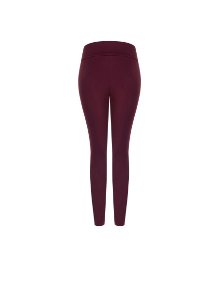 Pantalon skinny en viscose mélangée Rinascimento