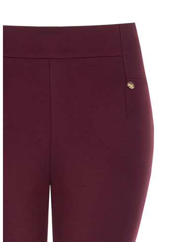 Pantalon skinny en viscose mélangée Rinascimento