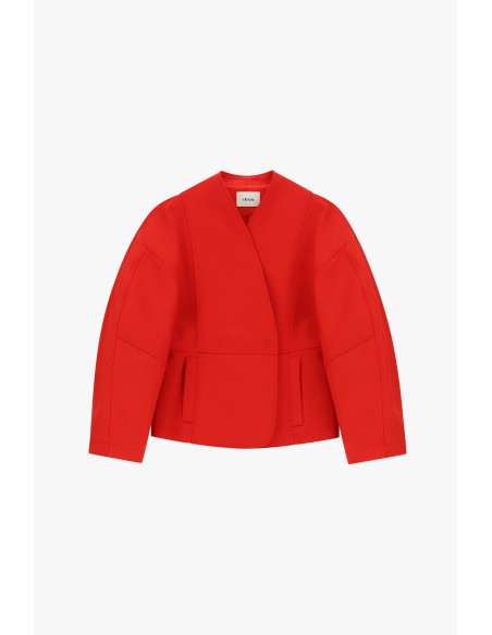 Veste matelassée courte avec poches frontales Dixie