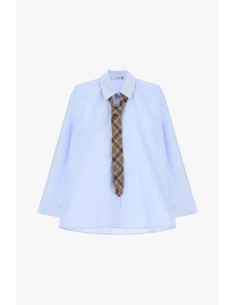 Une chemise de coupe classique et une cravate à carreaux, Please 2