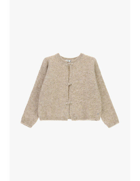 Kort vest met sluiting aan de voorkant met strikken Please