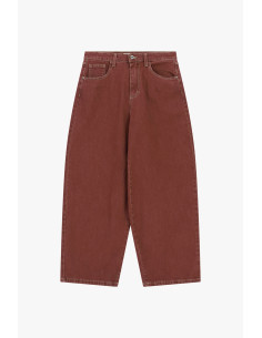 Pantalon palazzo cinq poches taille haute Please
