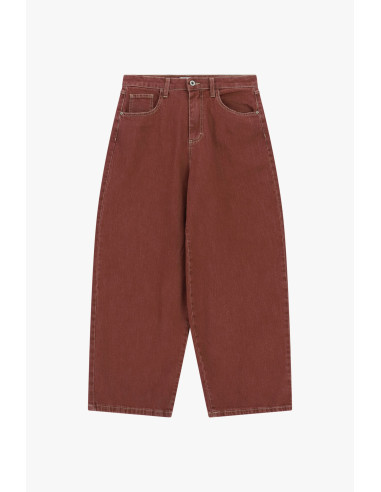 Pantalon palazzo cinq poches taille haute Please