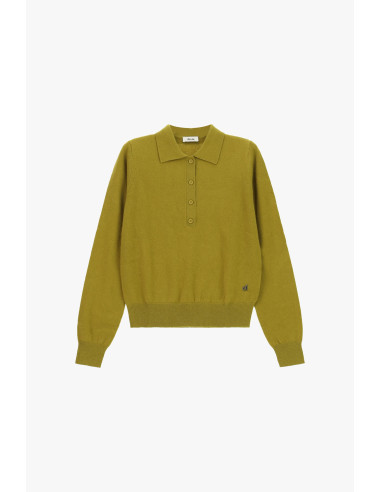 Pull à col montant et fermeture boutonnée Dixie