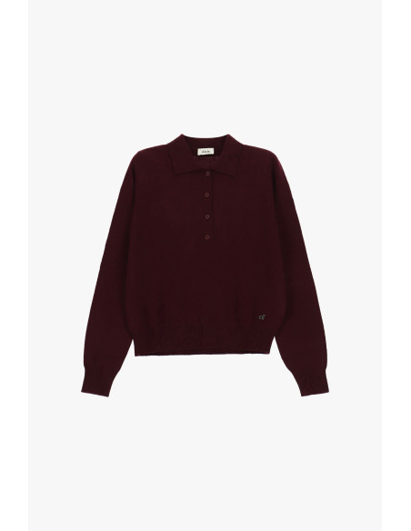 Pull à col montant et fermeture boutonnée Dixie