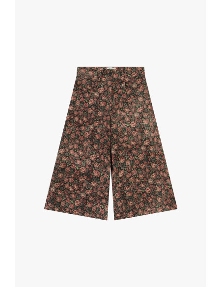 Dixie Palazzo-broek met bloemenprint en hoge taille