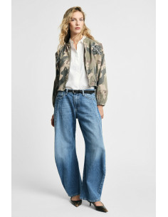 Jean tapered à jambes extra-larges avec coutures Please