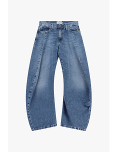Jean tapered à jambes extra-larges avec coutures Please 2