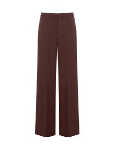 Pantalon palazzo en tissu cady sans poches Rinascimento 2